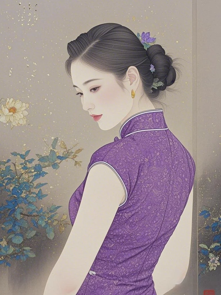 旗袍佳人，邂逅时光里的东方韵致