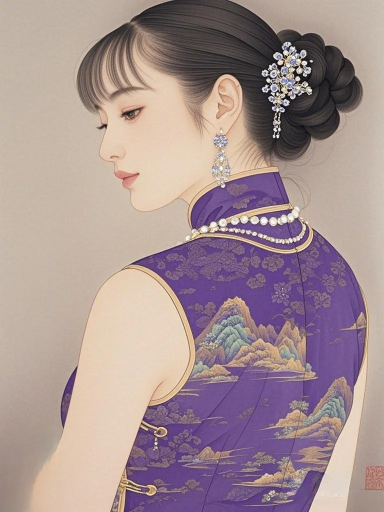 旗袍佳人，邂逅时光里的东方韵致