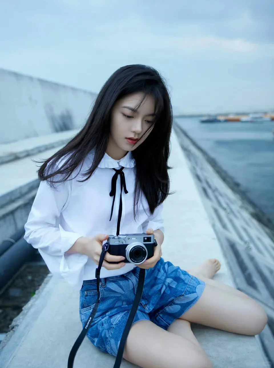 赵今麦的美脚