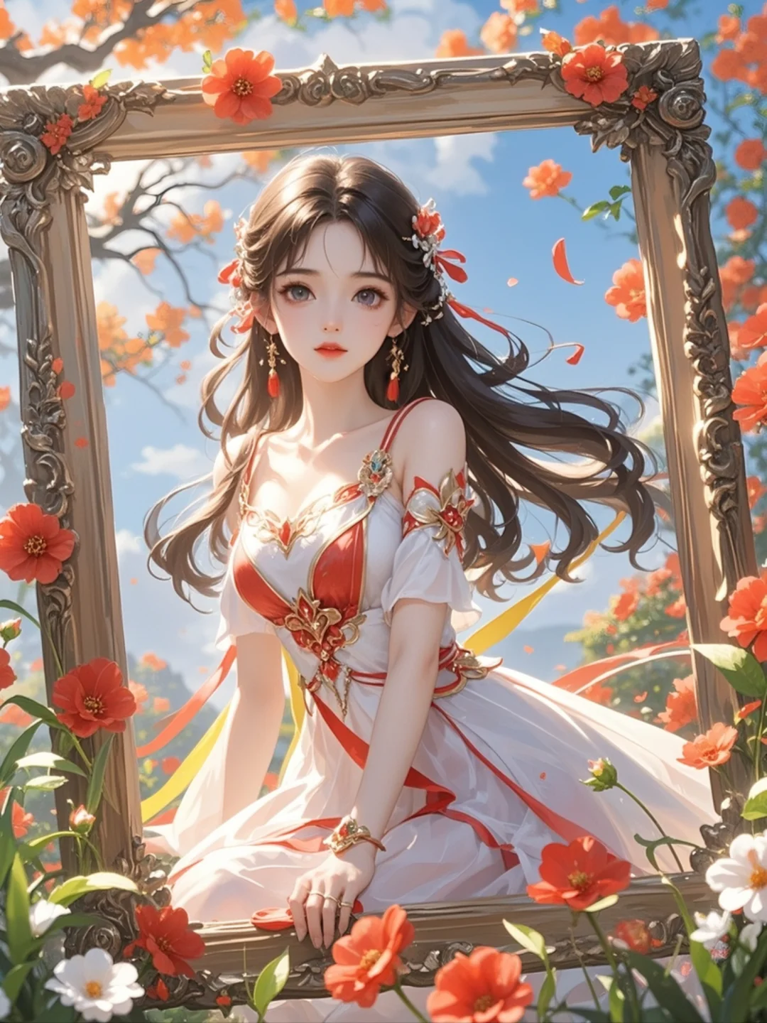 国漫女神火灵儿高清壁纸