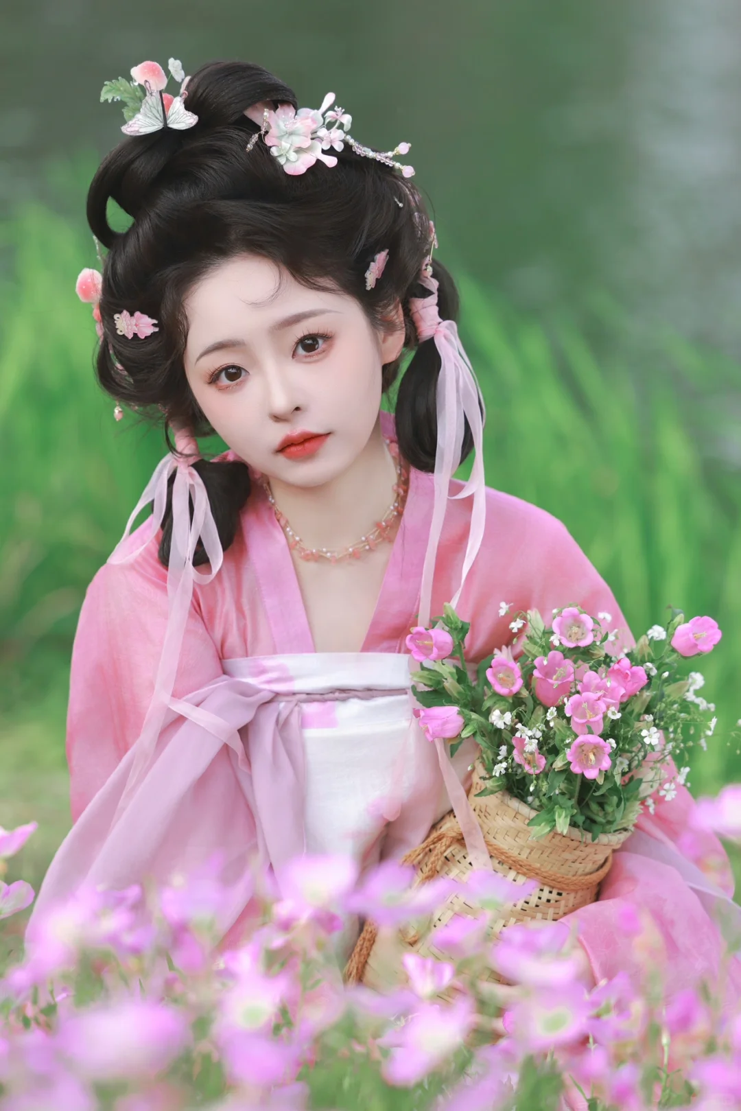 粉色娇嫩，愿如春日般烂漫，一生被偏爱
