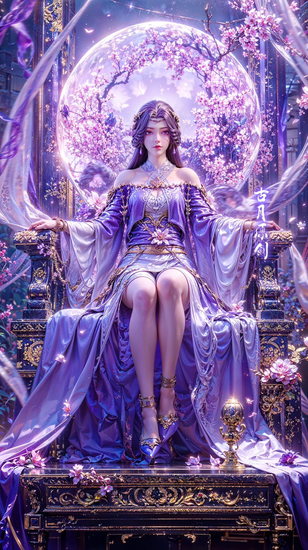 国漫完美世界系列同人手机壁纸-云曦1