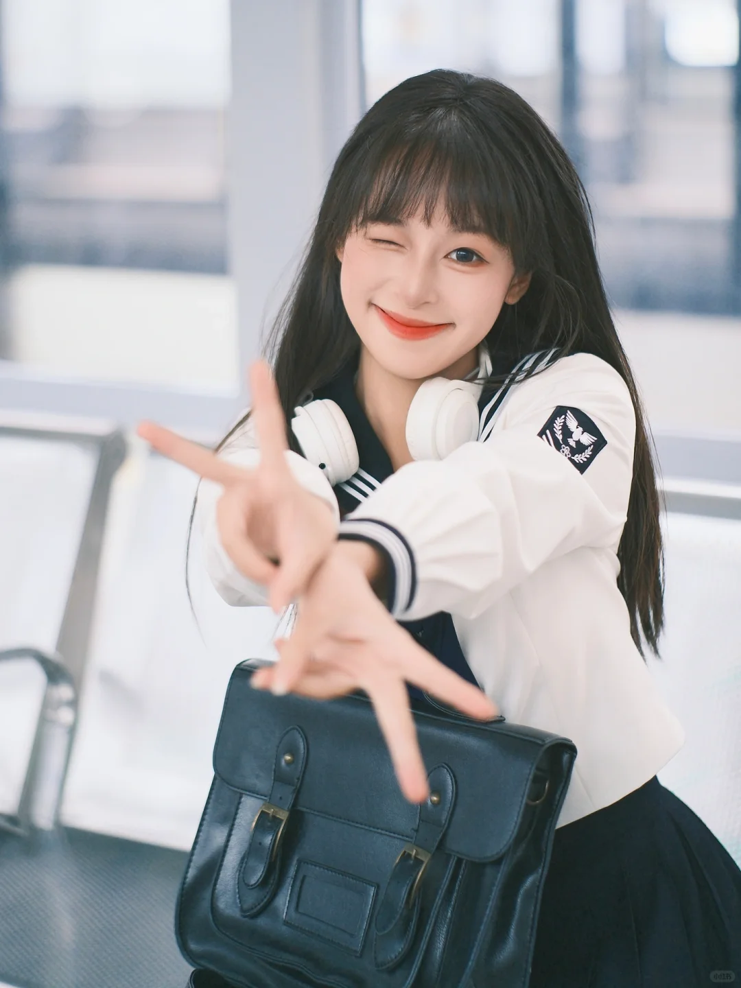 ྀི⋆存一些地铁站青春感拍照姿势 .ᐟ.ᐟ