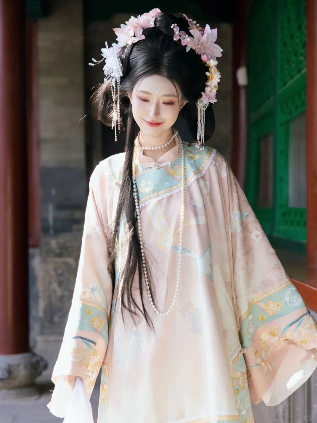 谁说粉色清汉女不能碎💔沈阳清汉女写真