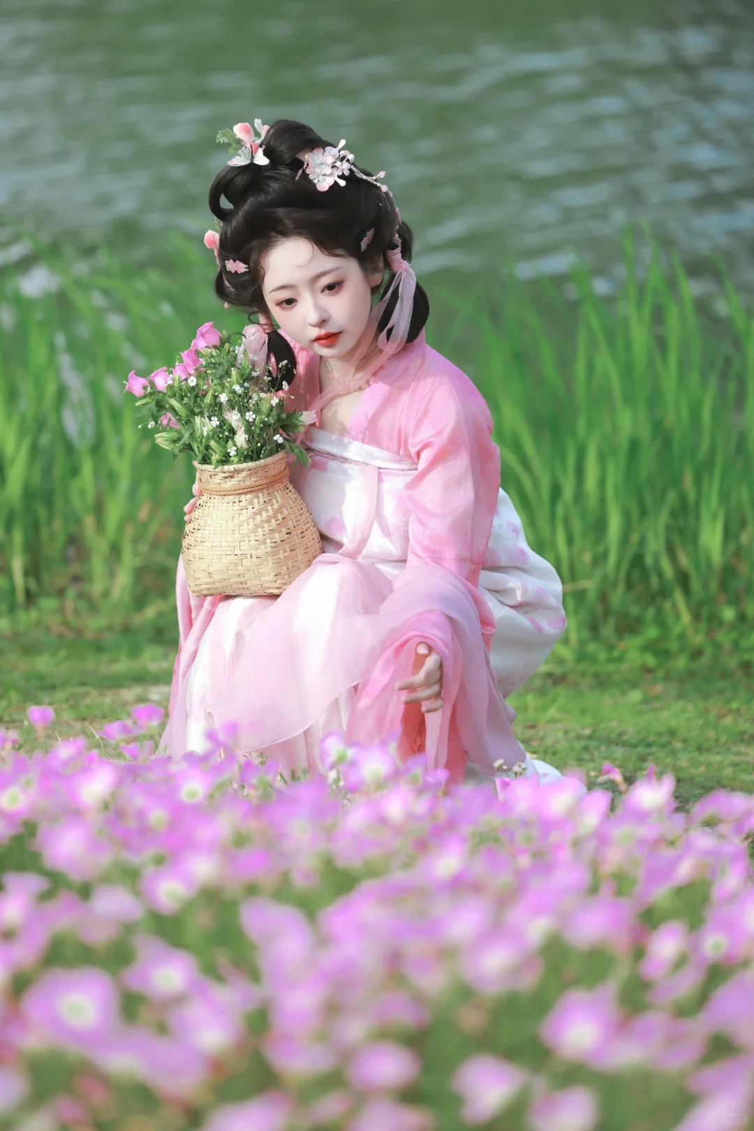 粉色娇嫩，愿如春日般烂漫，一生被偏爱