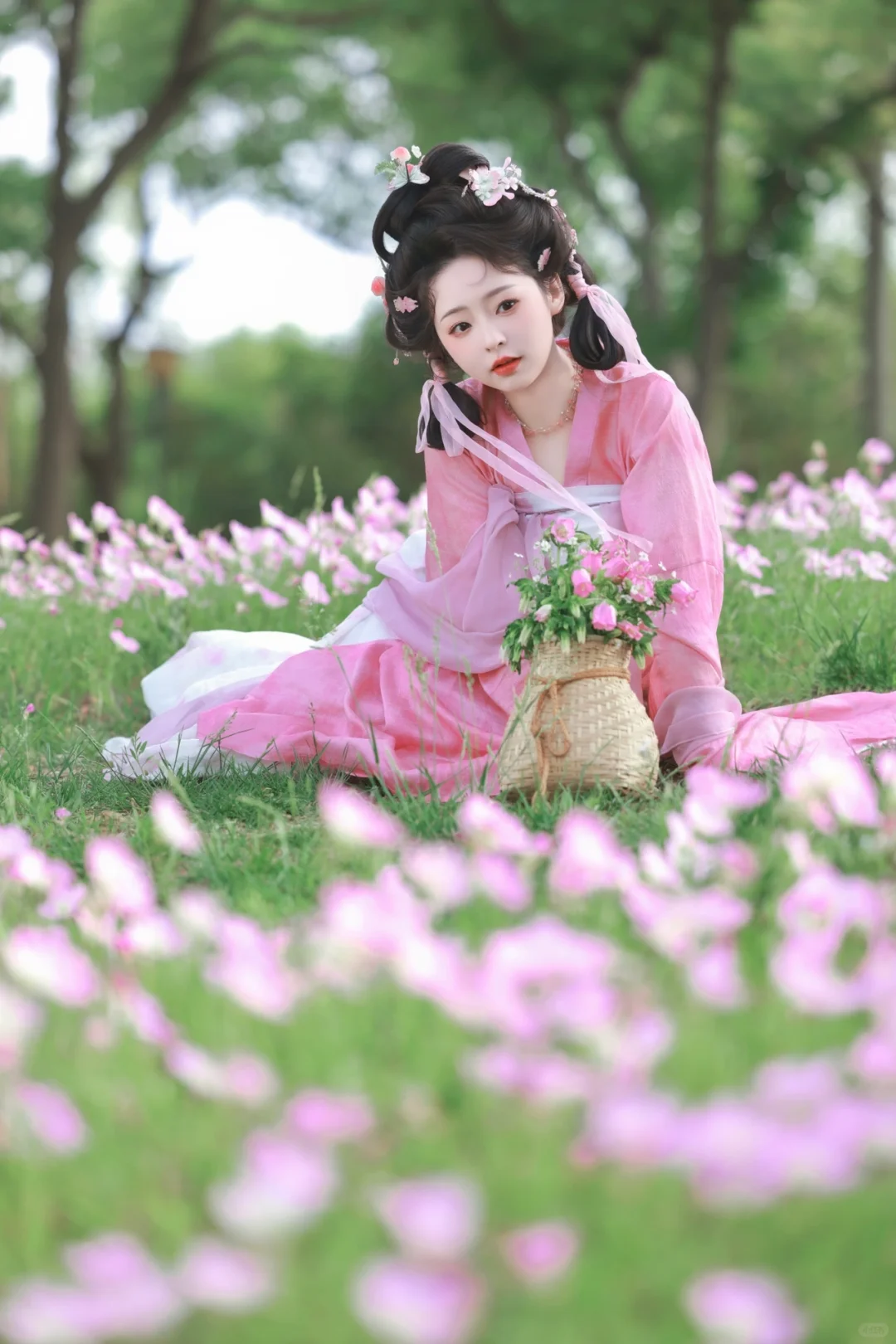 粉色娇嫩，愿如春日般烂漫，一生被偏爱