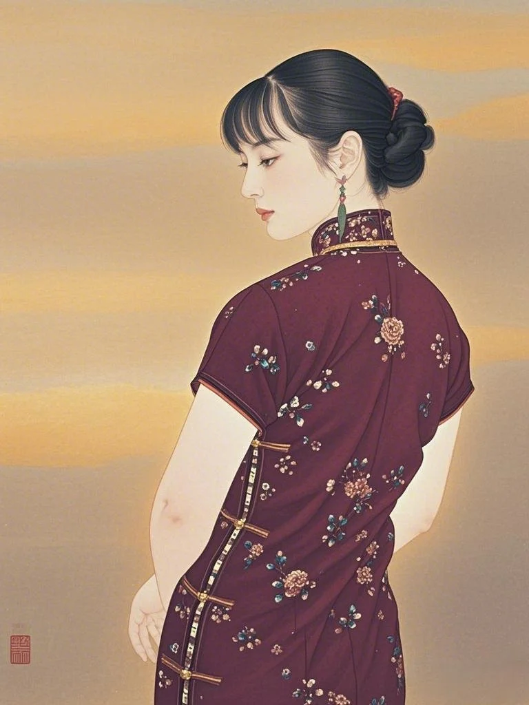 旗袍佳人，邂逅时光里的东方韵致