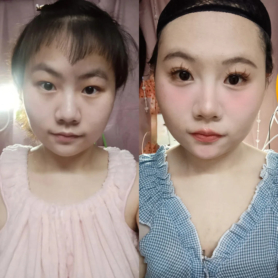 别低估普女变美的决心，当淡颜尝试橘色系…
