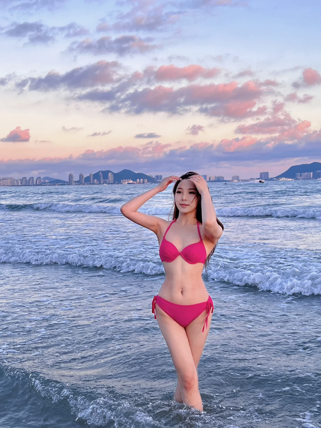 这片海滩真的适合度假