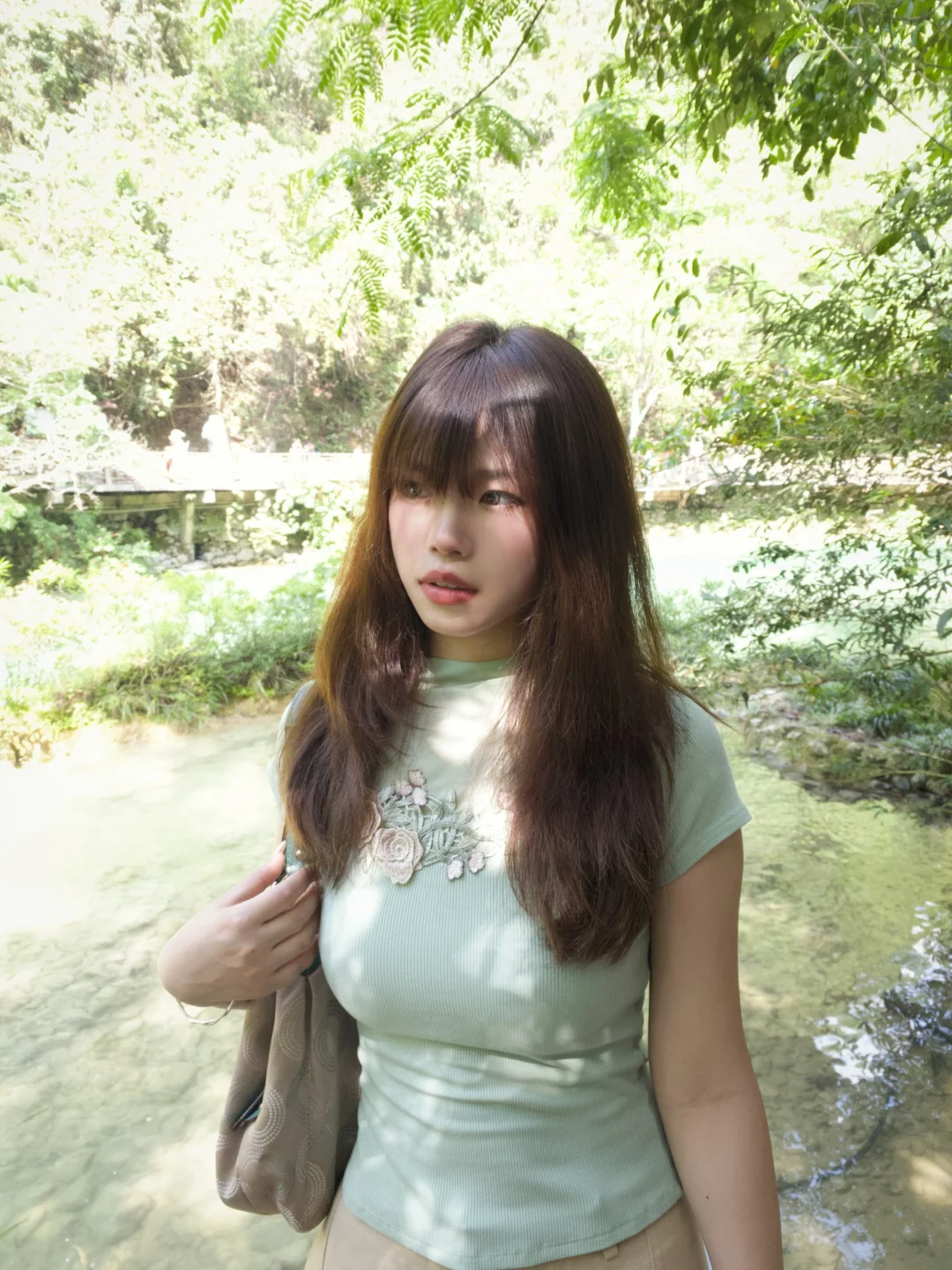 大自然里的我好漂亮