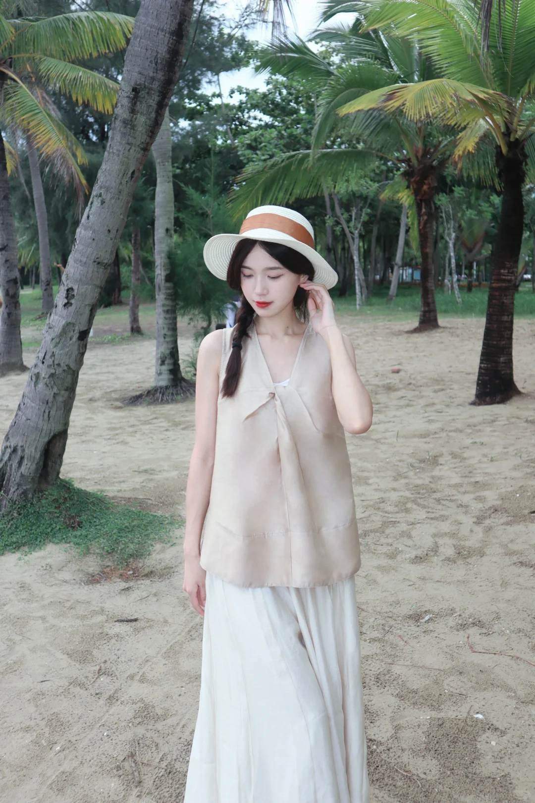 去海边度假🏝️这么穿也太出片了