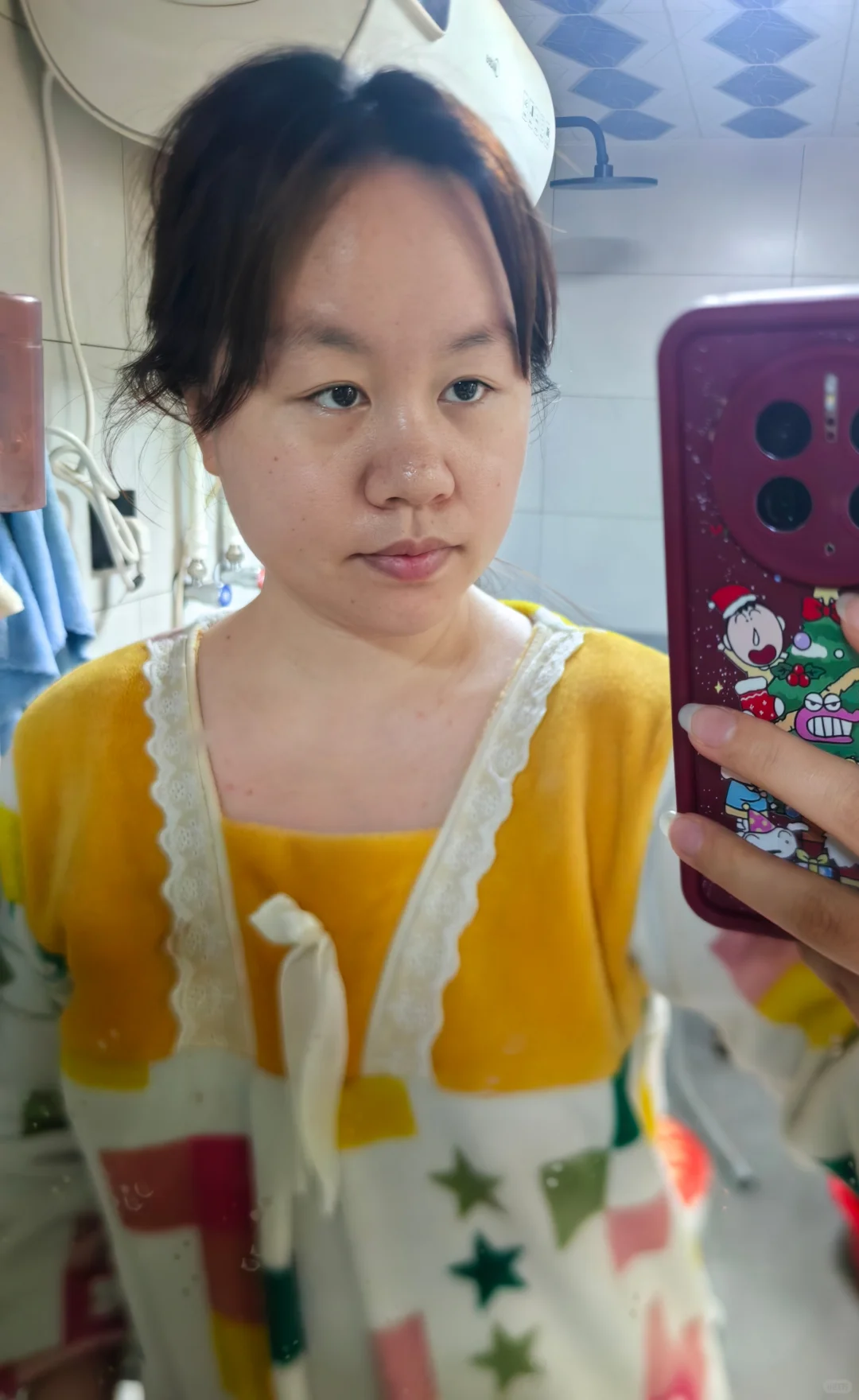 30＋姐姐假装青春女高的妆容🫣