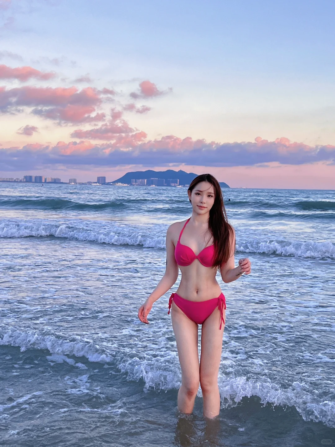 这片海滩真的适合度假