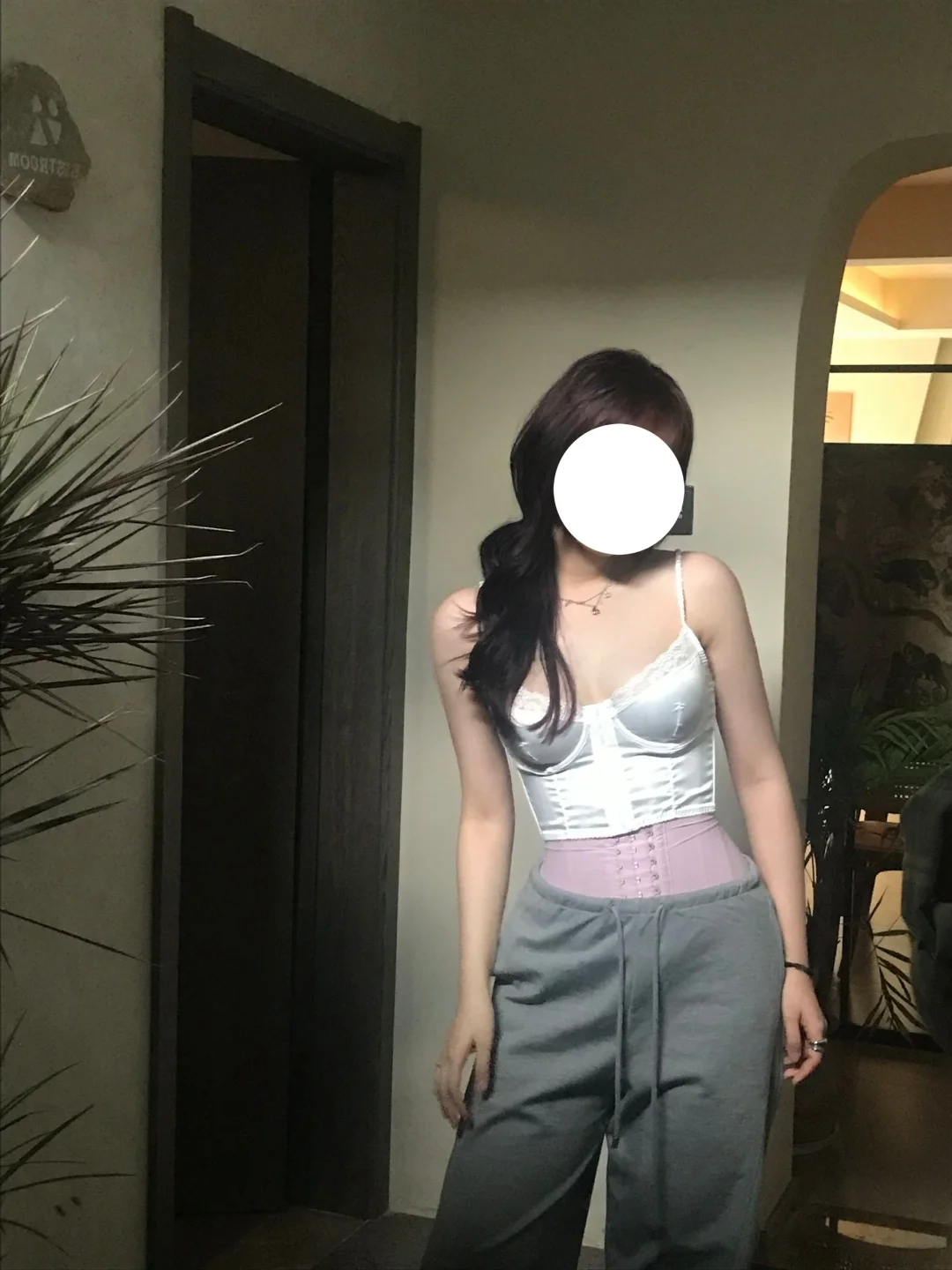 OOTD🍒160/51kg 简简单单的胸衣好百搭
