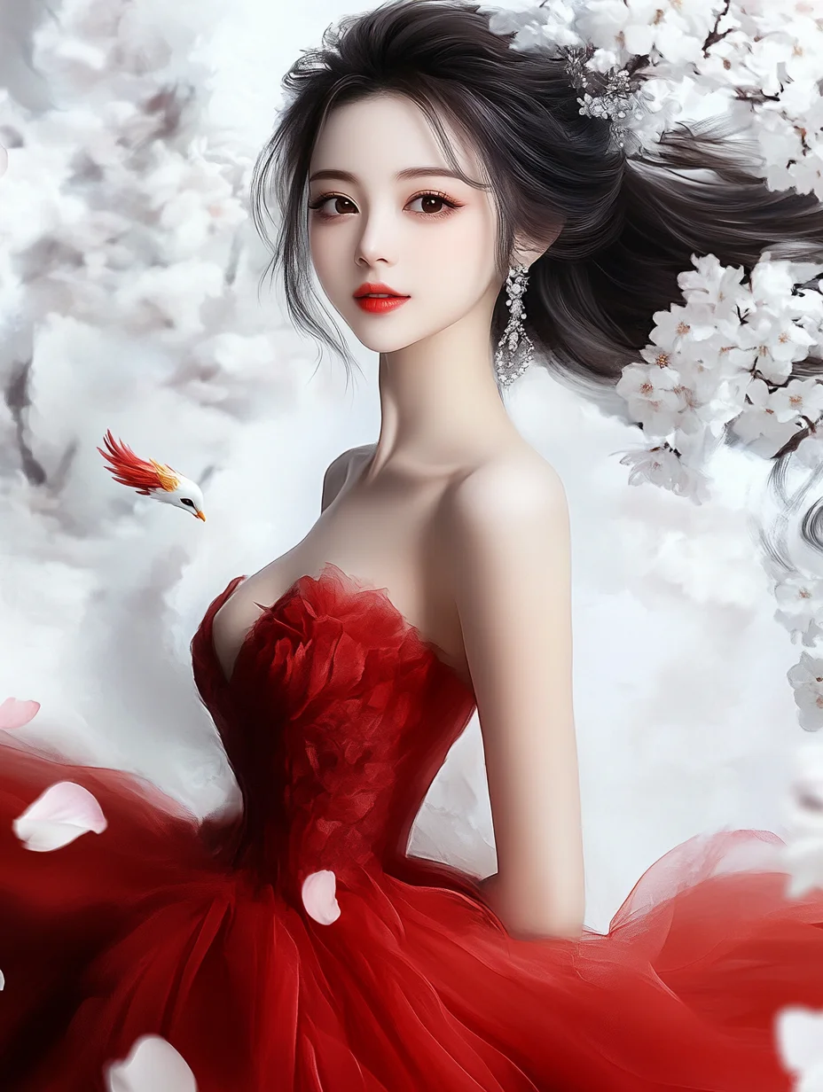 绮梦红尘，轻纱漫舞|女生头像
