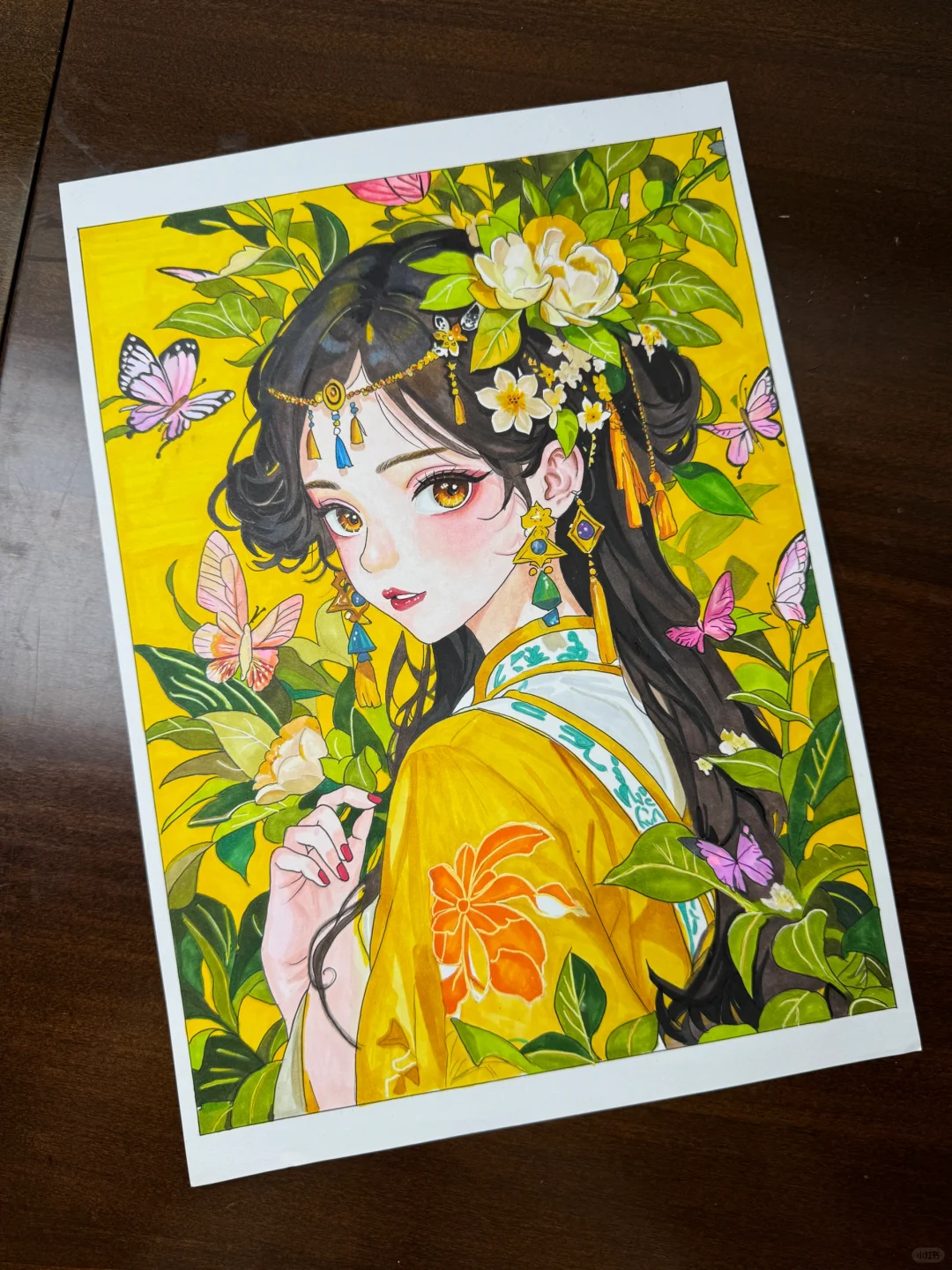 古风少女临摹