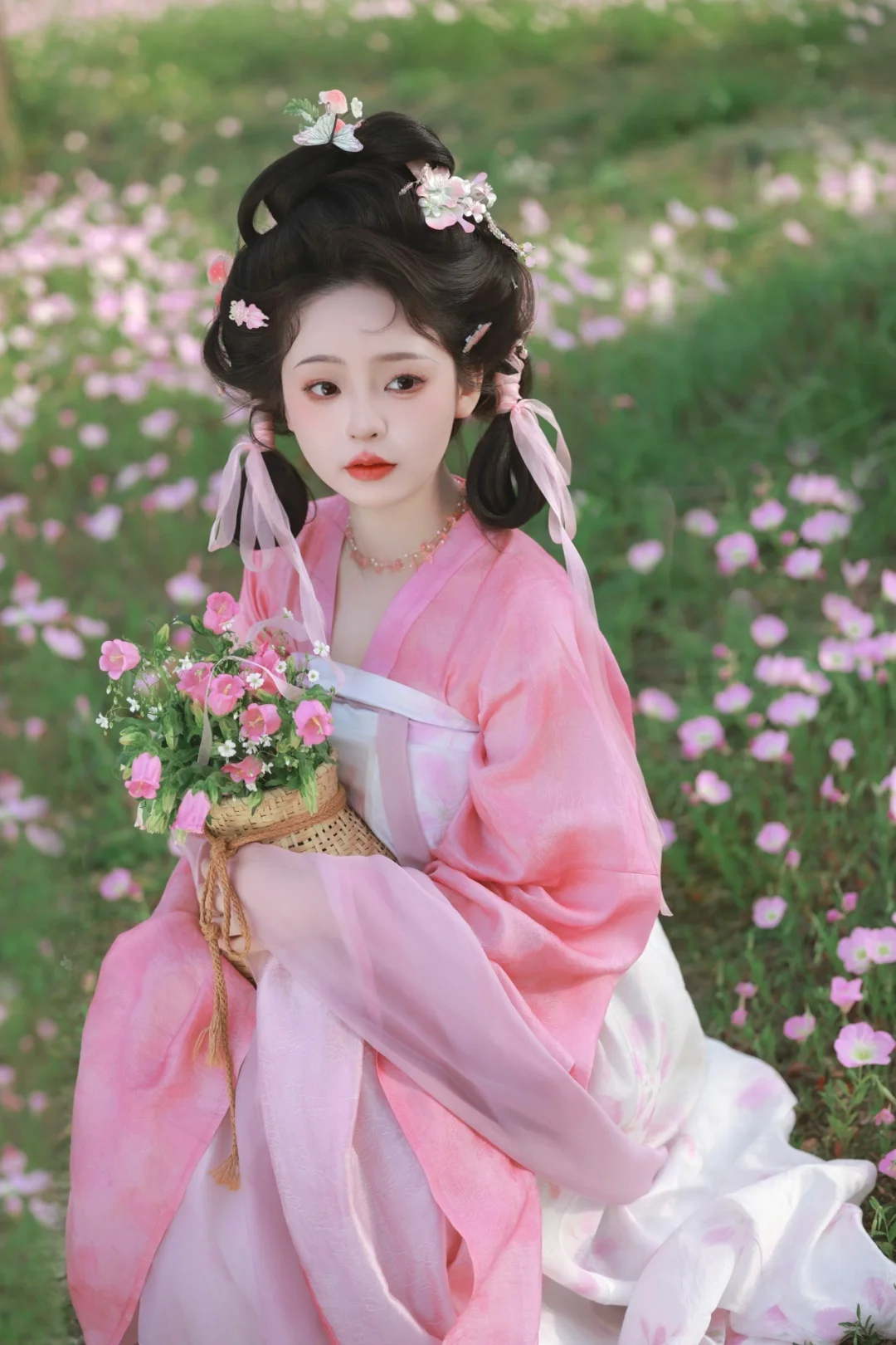 粉色娇嫩，愿如春日般烂漫，一生被偏爱