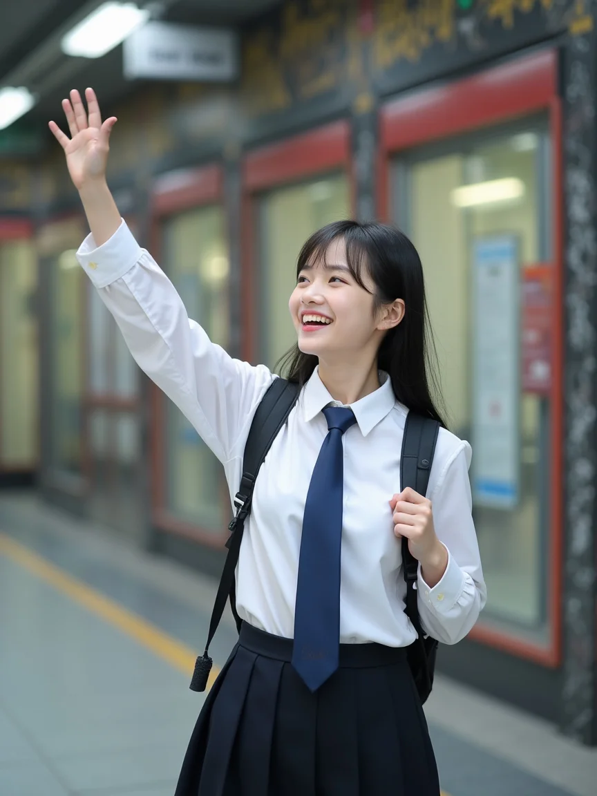 被无数人夸的jk制服拍照姿势