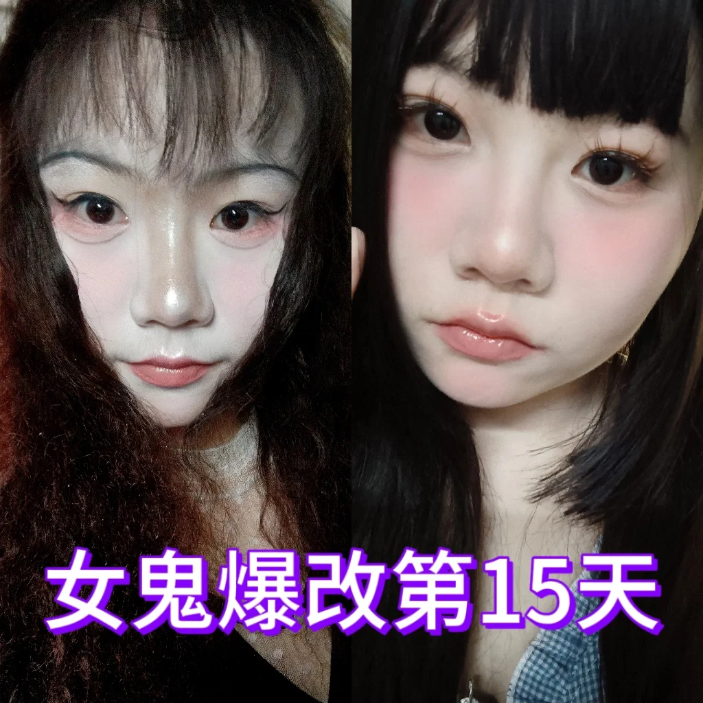 别低估普女变美的决心，当淡颜尝试橘色系…