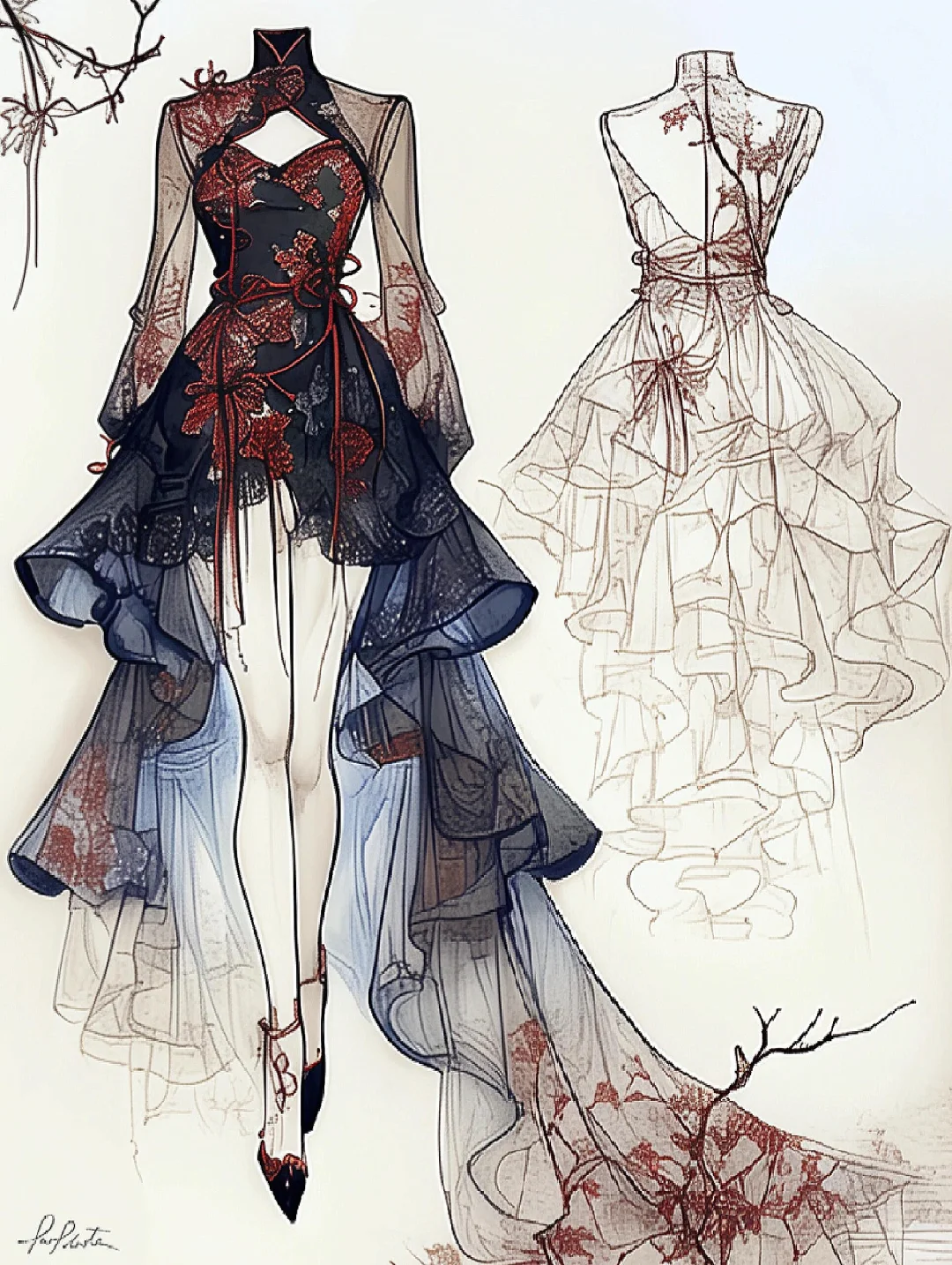 潮流穿搭‖仙女裙展示