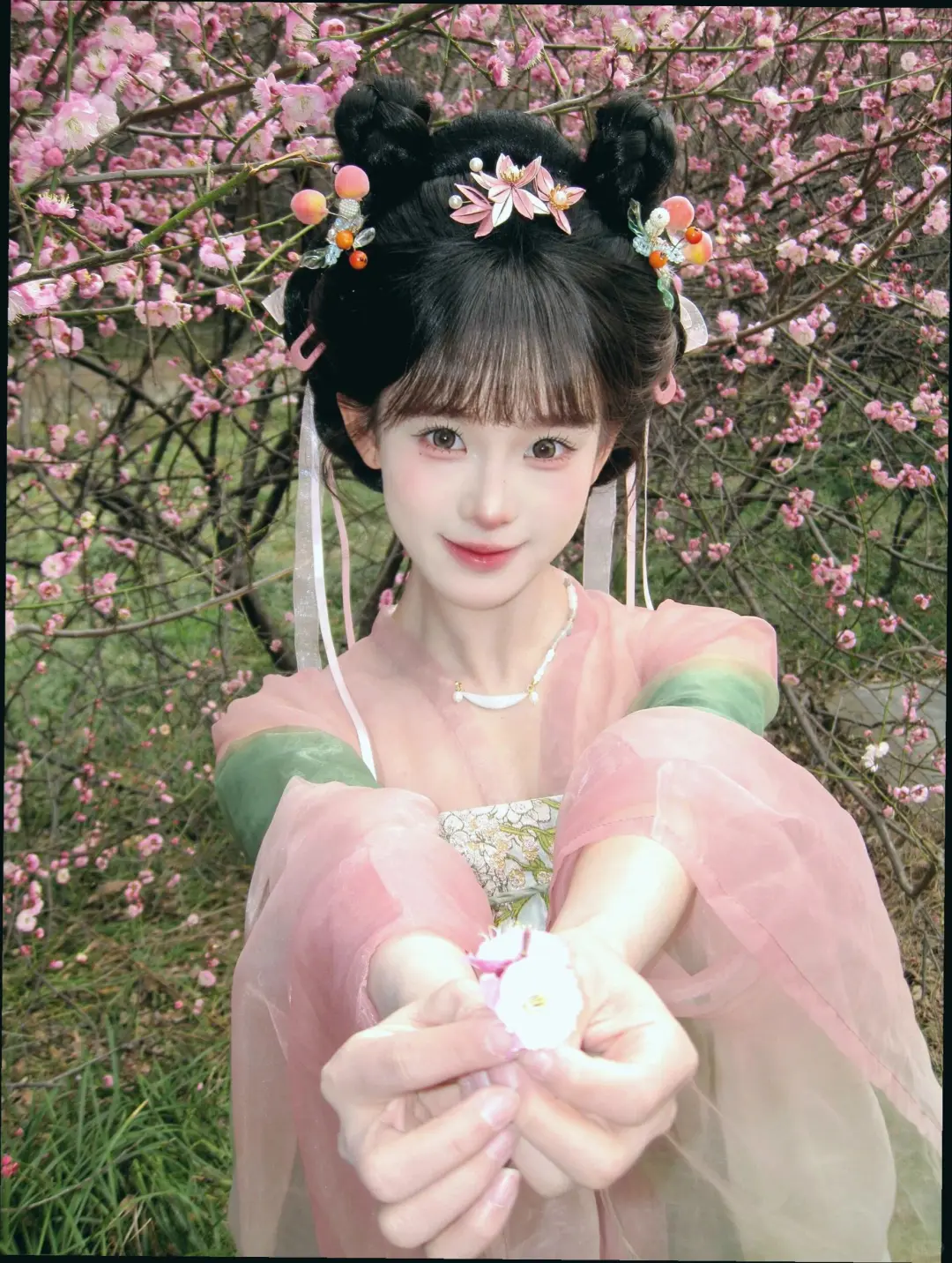 天津的春天也太适合拍小唐风了吧❗️❗️❗