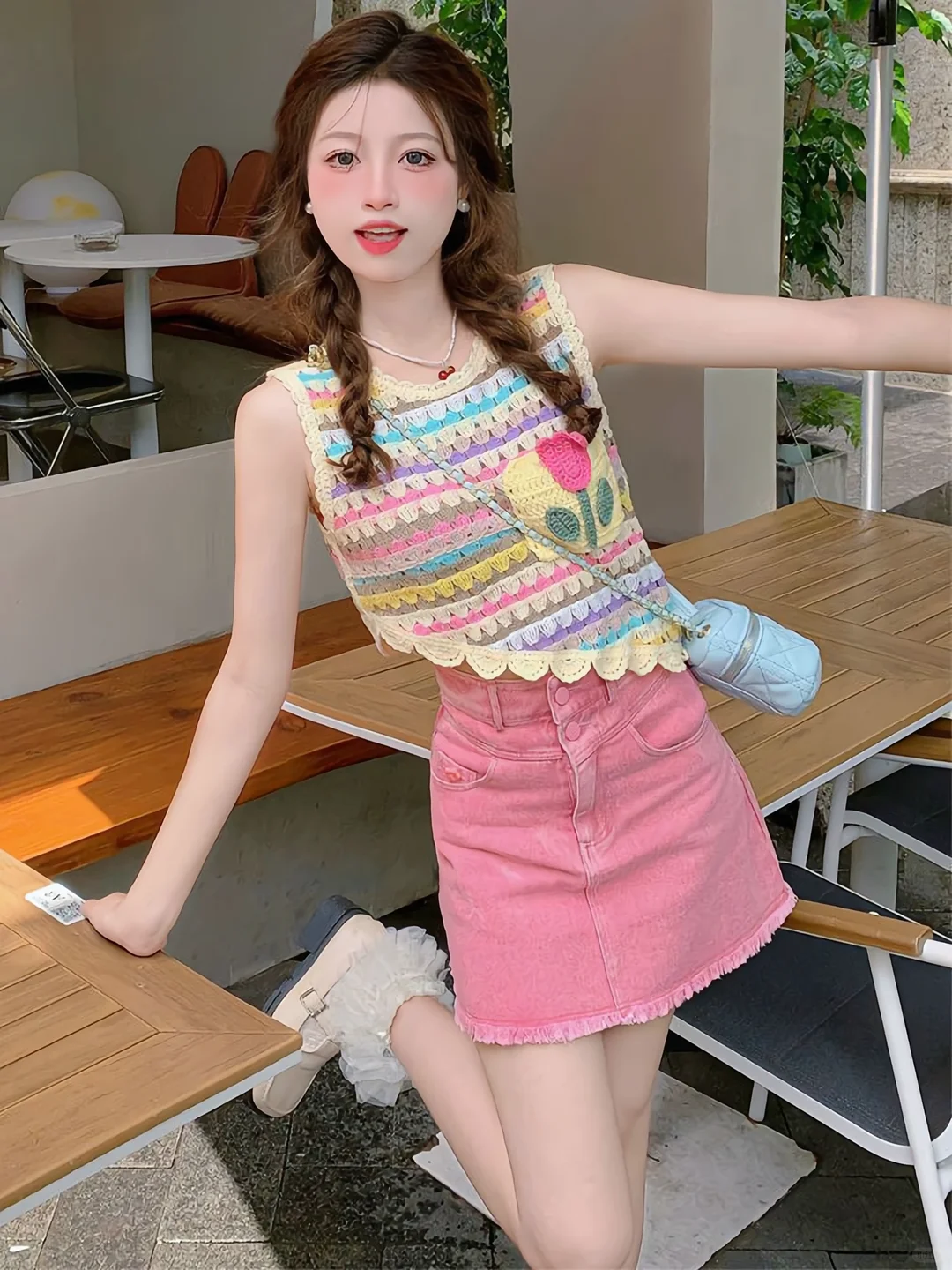 夏日甜系女友穿搭