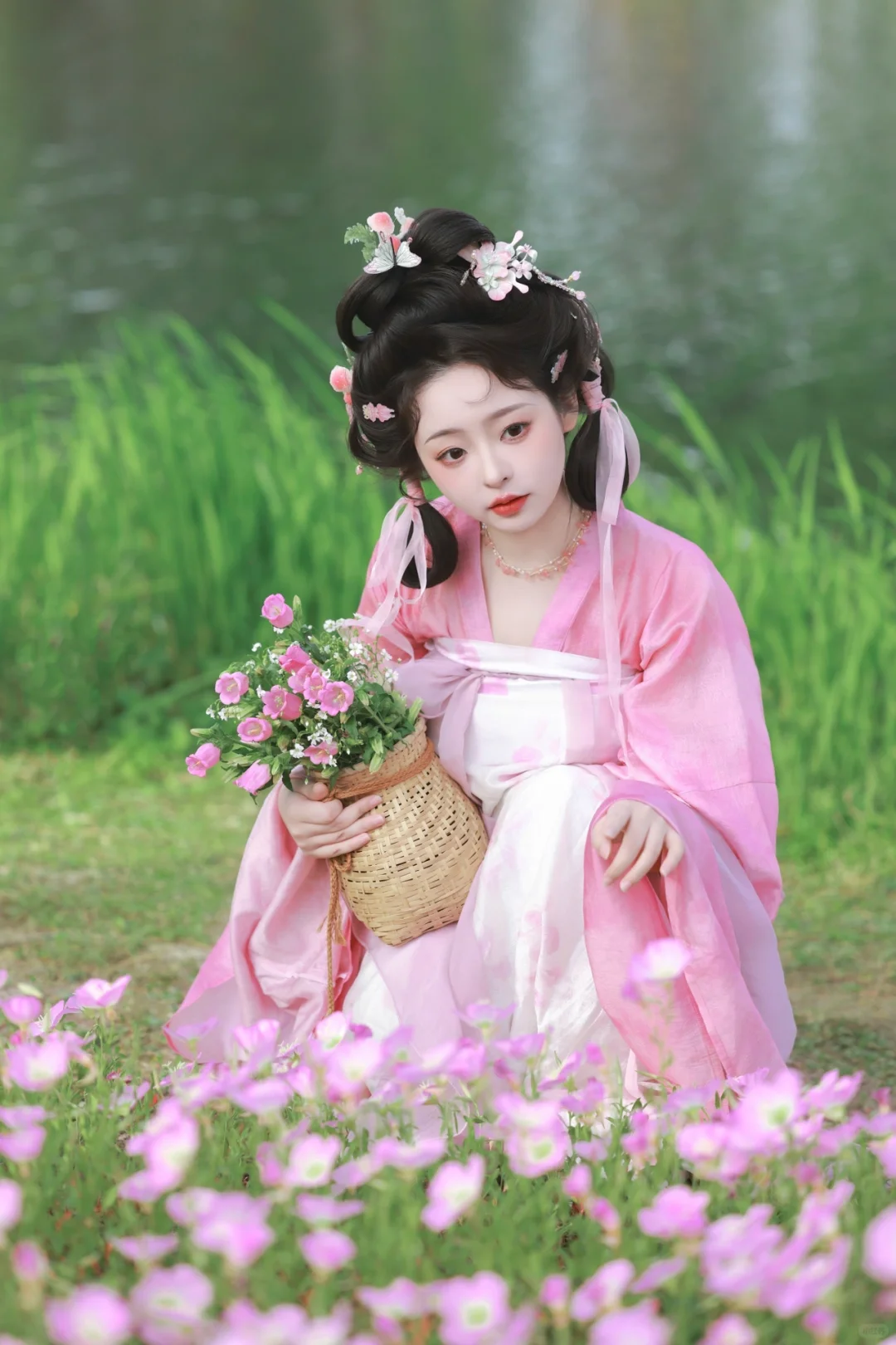 粉色娇嫩，愿如春日般烂漫，一生被偏爱