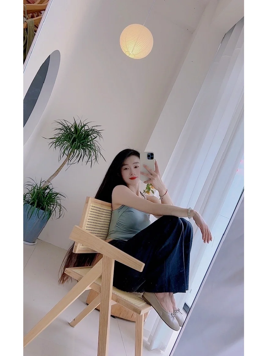 几张图 带你看下我长发与身材