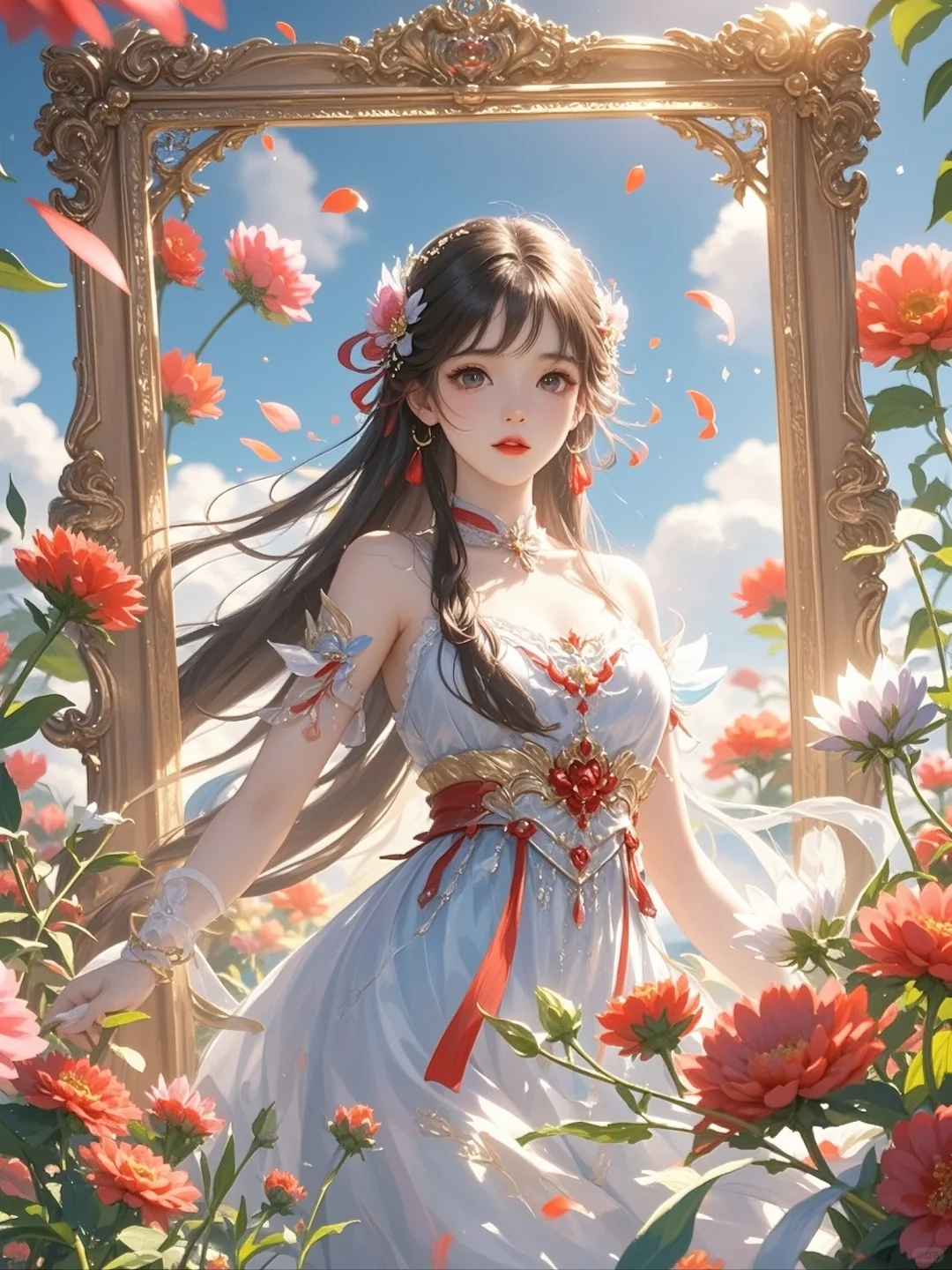 国漫女神火灵儿高清壁纸