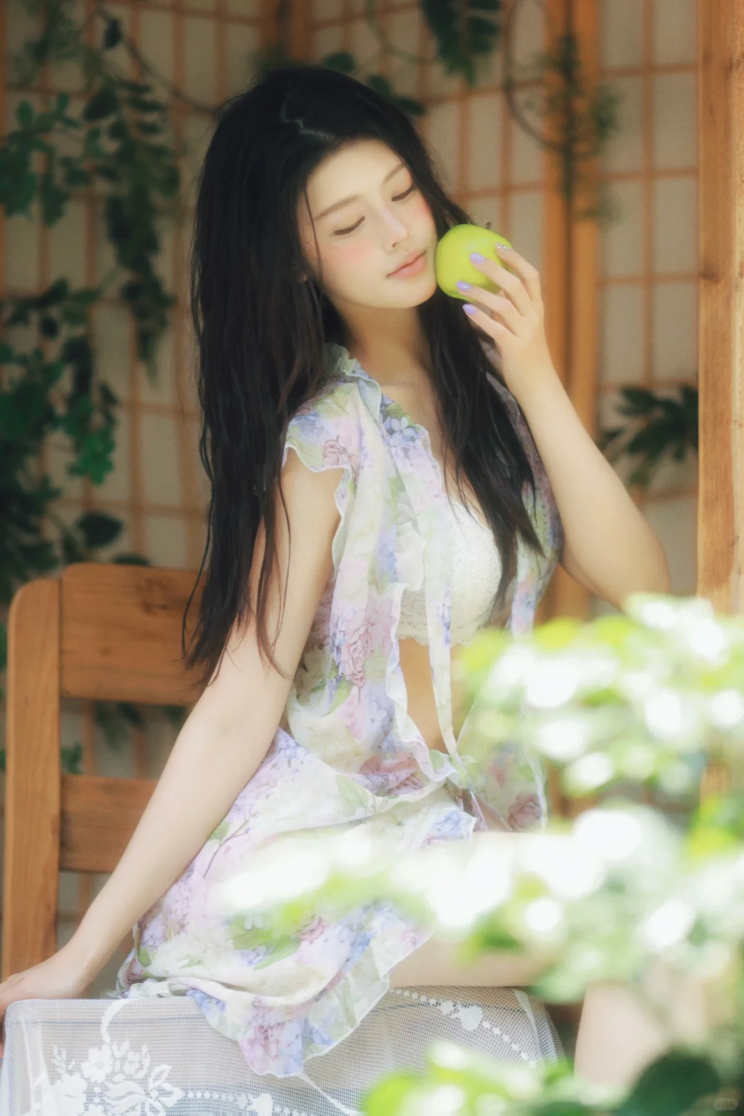 夏日的青苹果