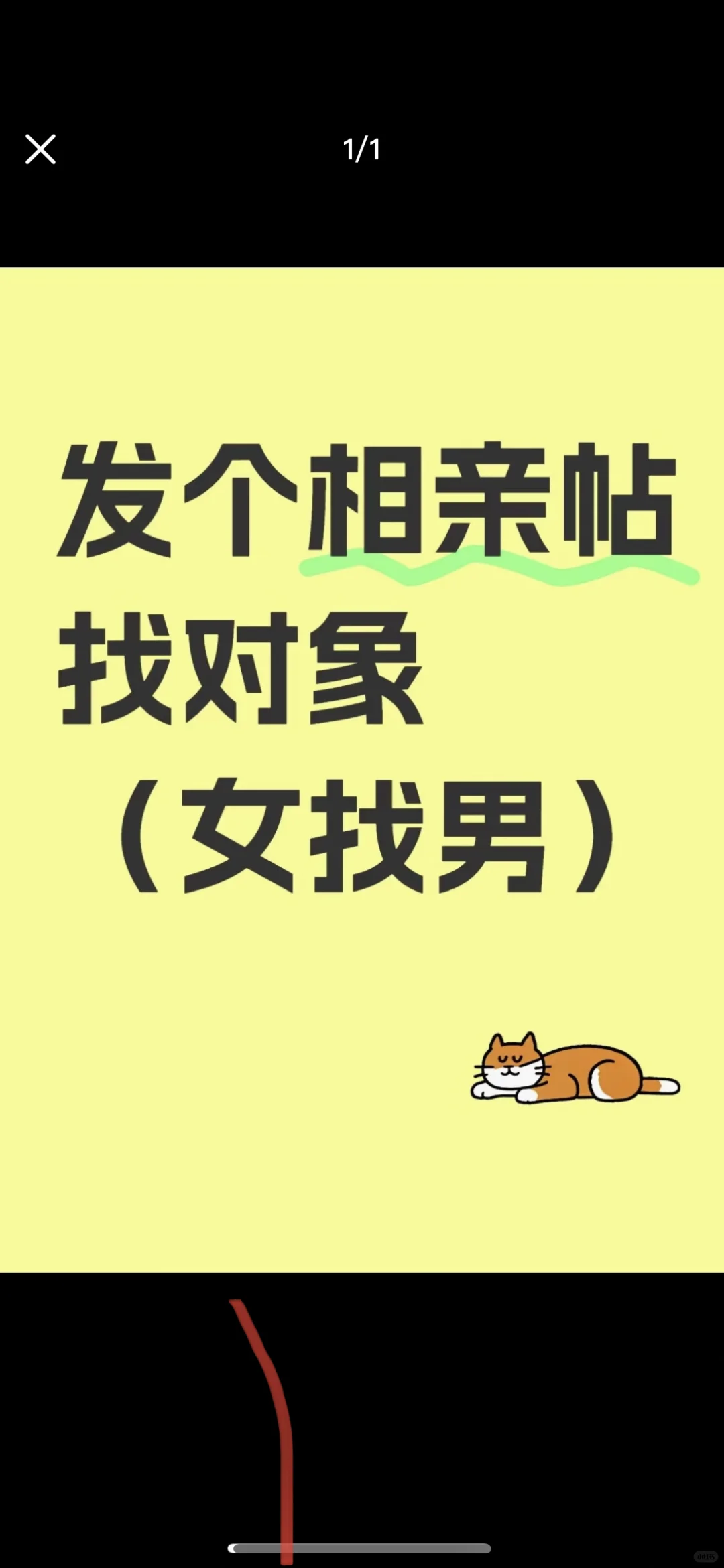 努力找对象