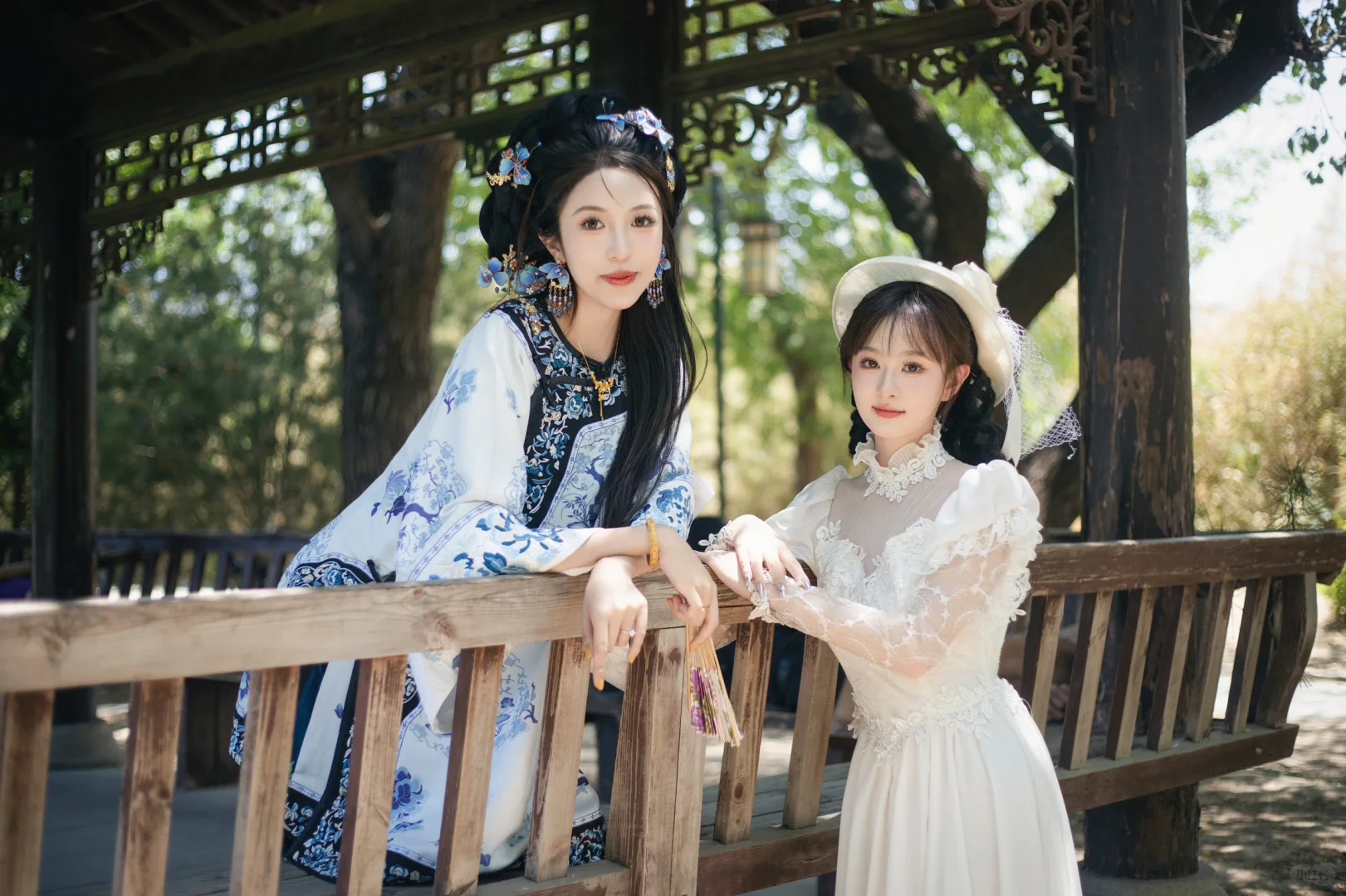青州写真📷清汉女与留洋大小姐