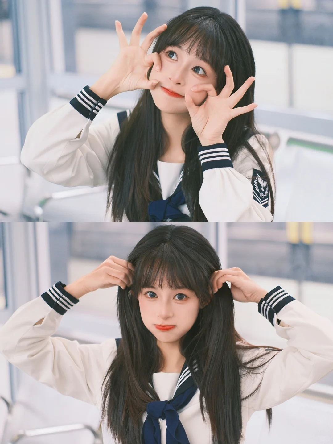 ྀི⋆存一些地铁站青春感拍照姿势 .ᐟ.ᐟ