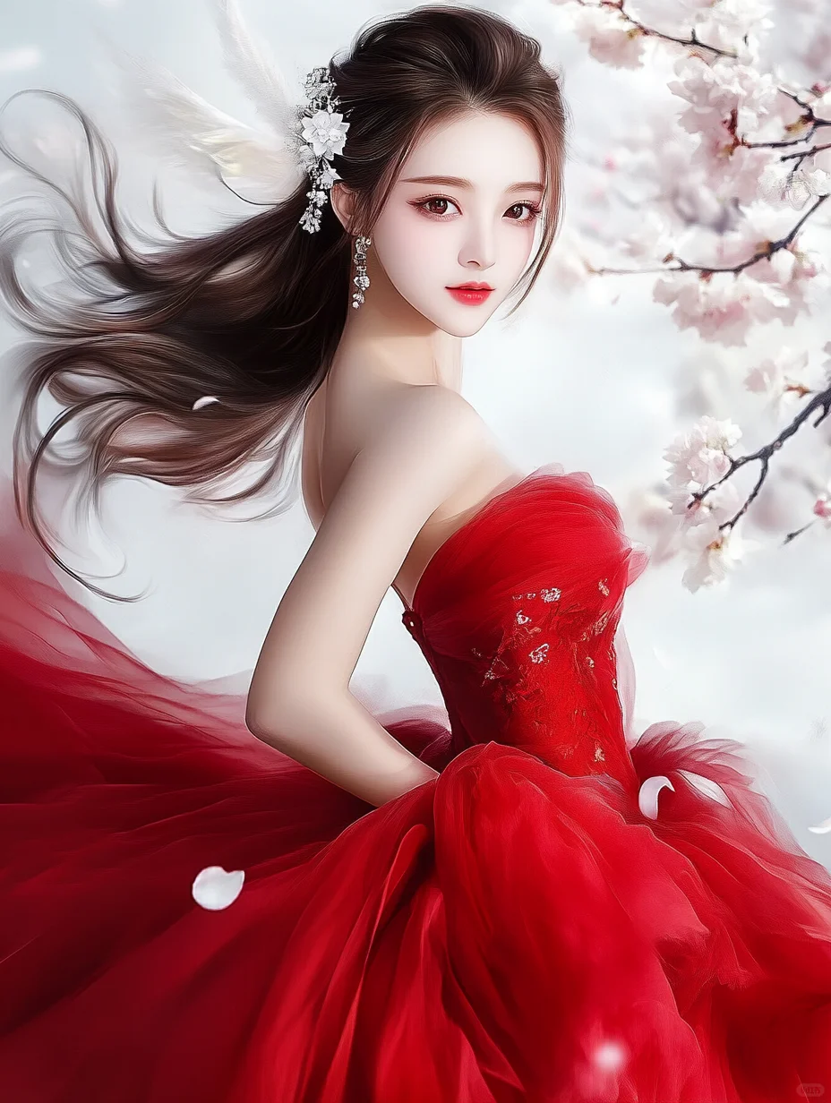 绮梦红尘，轻纱漫舞|女生头像