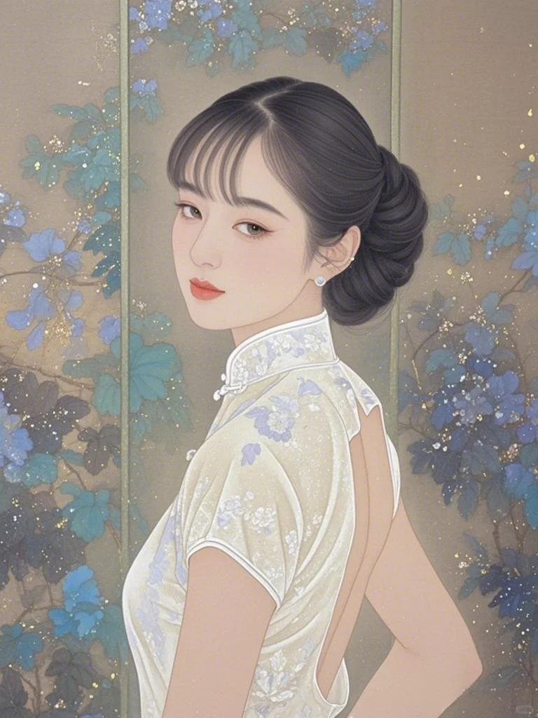旗袍佳人，邂逅时光里的东方韵致