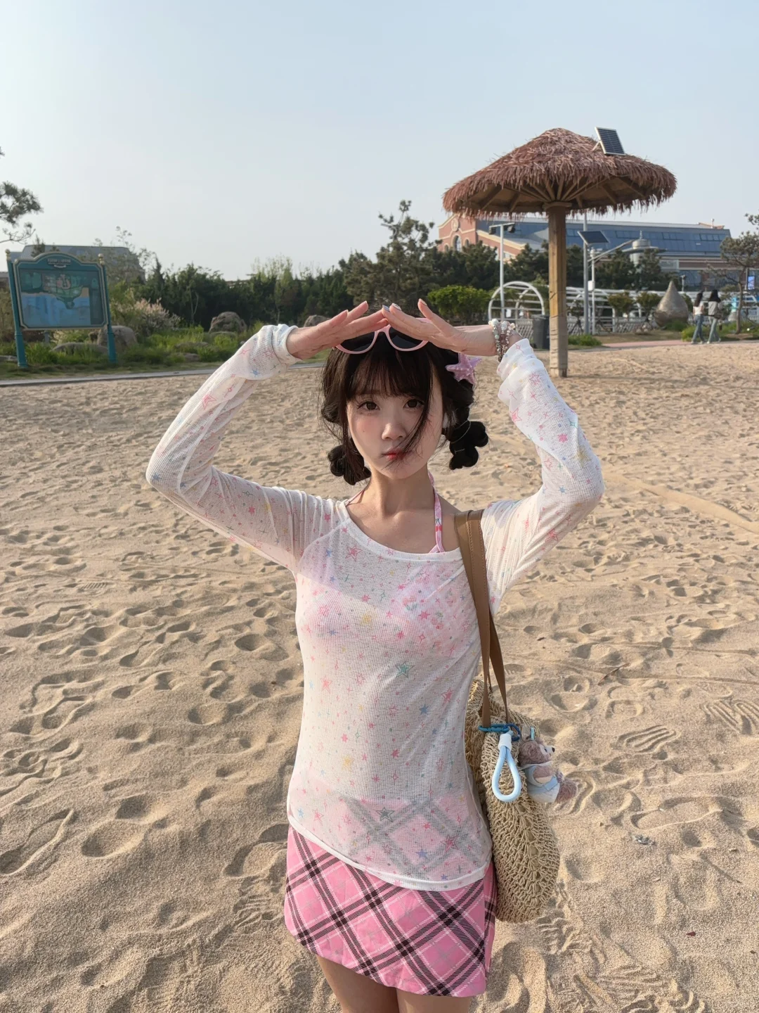 存一些在海边拍照的姿势🌊🌴🏖