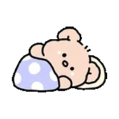 一组甜甜的小熊表情包