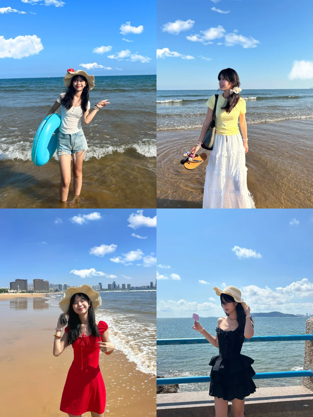 海边穿搭合集来啦