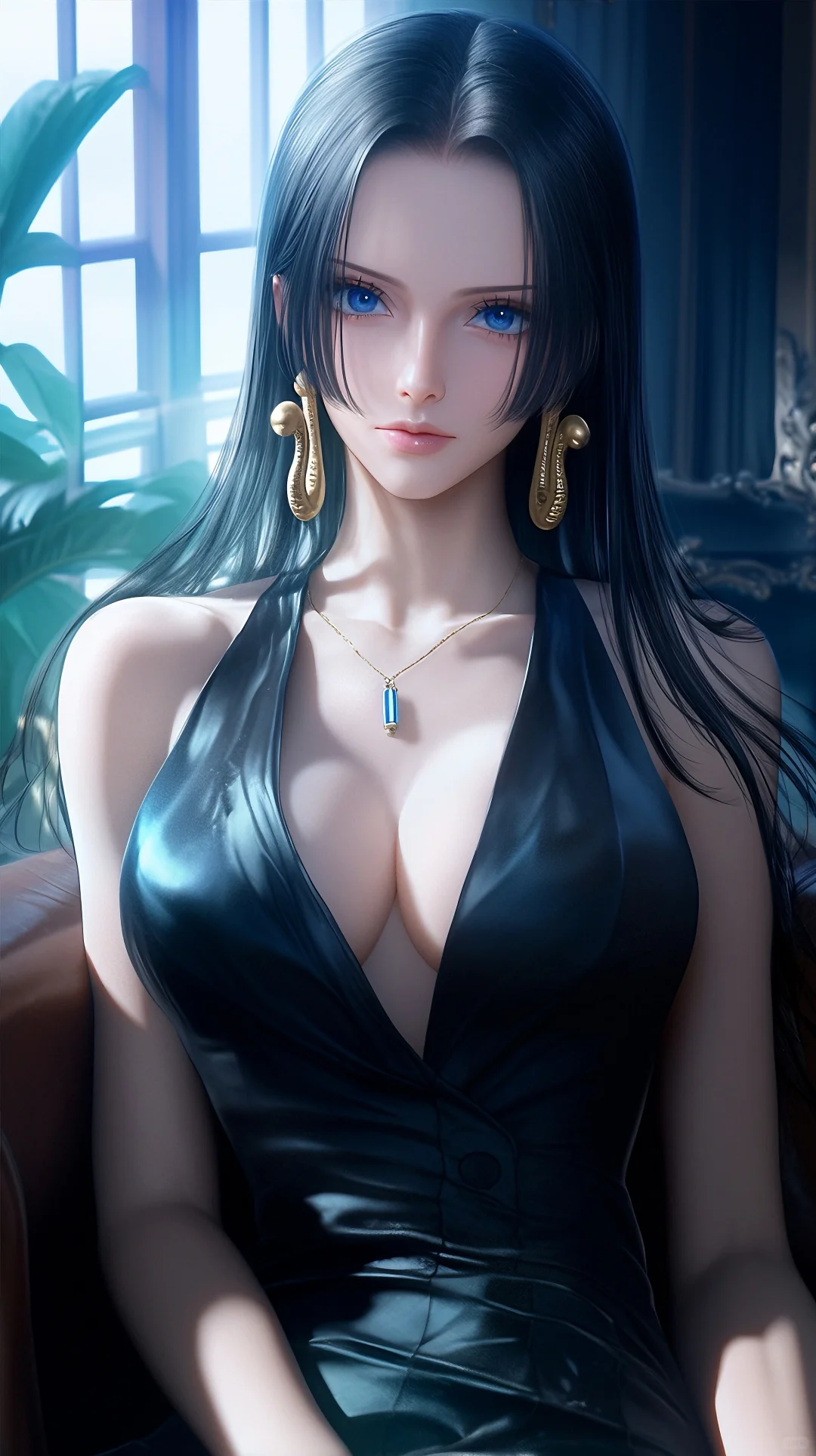 AI创作DIY海贼王女帝篇：旖萝半夏