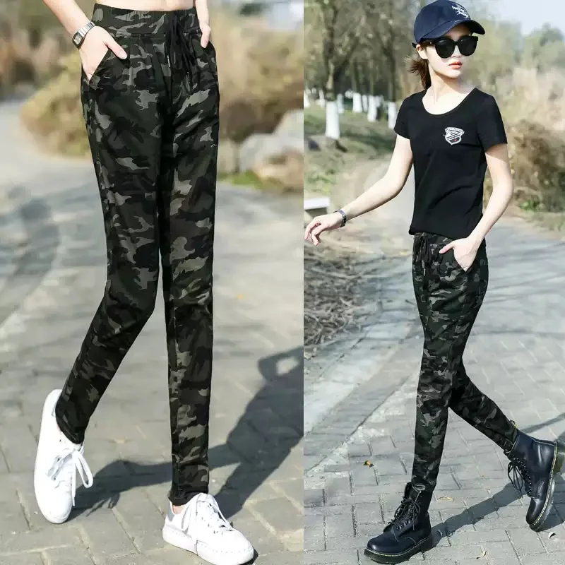 夏季新款迷彩裤，显瘦必备！