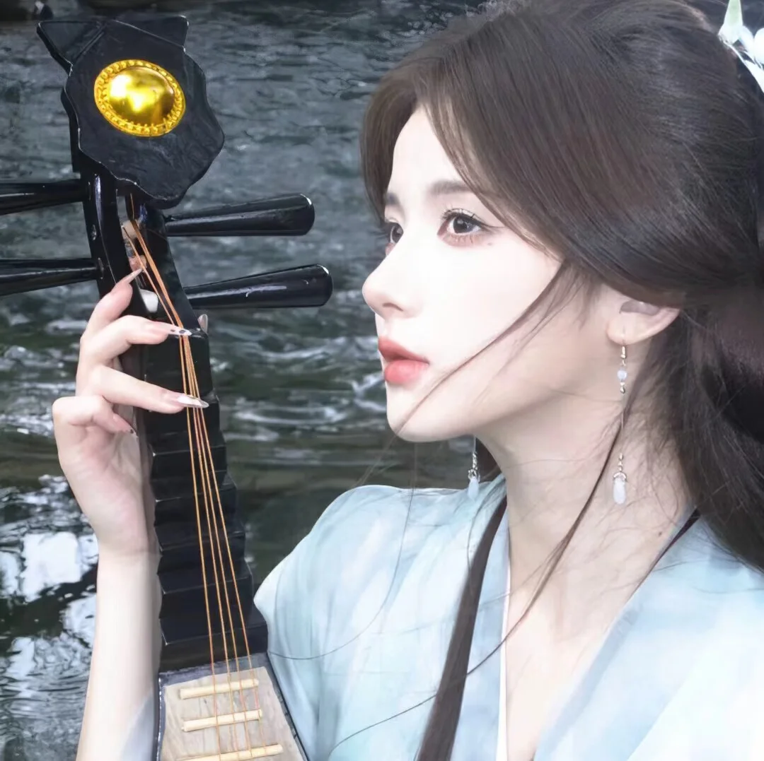 ancient customs.古风女头
