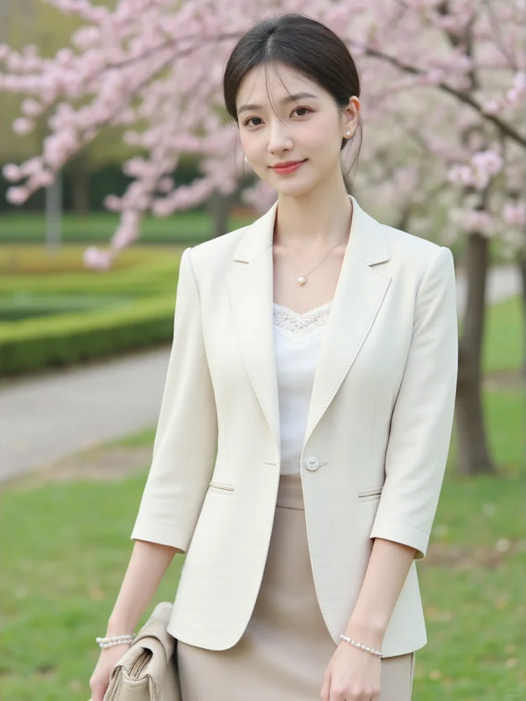 35+早春最衬气场的西服，干练优雅不费力