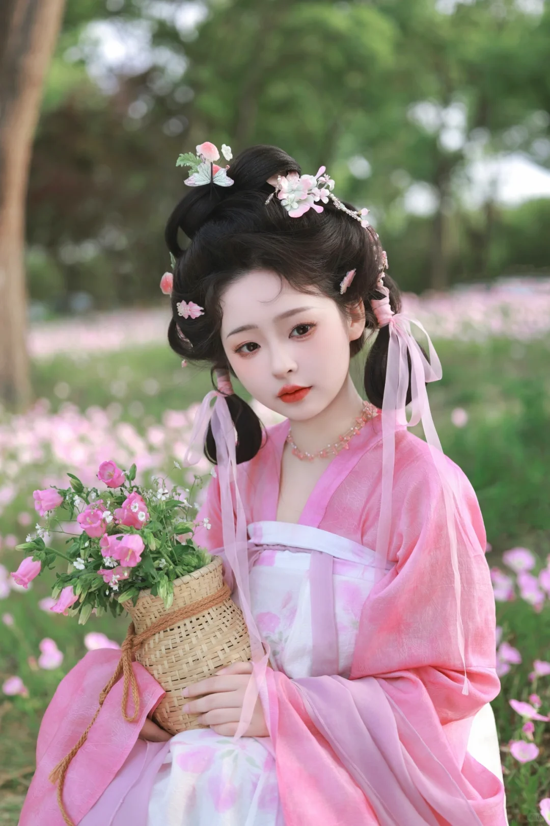 粉色娇嫩，愿如春日般烂漫，一生被偏爱