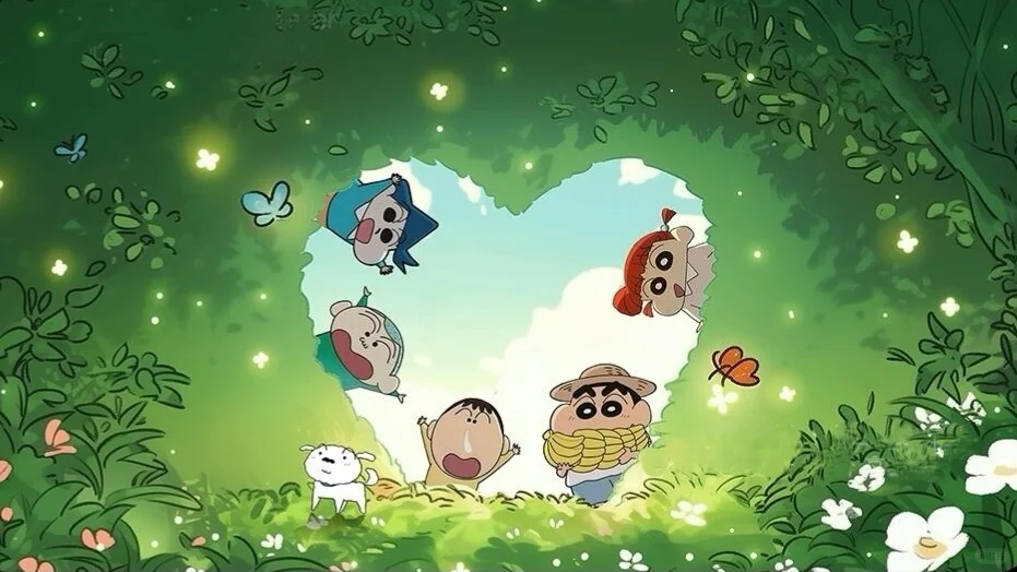 🐝春日部探险小队·蜡笔小新电脑壁纸丨