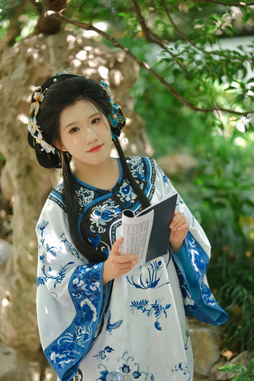 总要做一回书里的国风少女