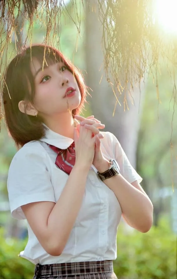 日系JK制服写真，青春氛围感拉满