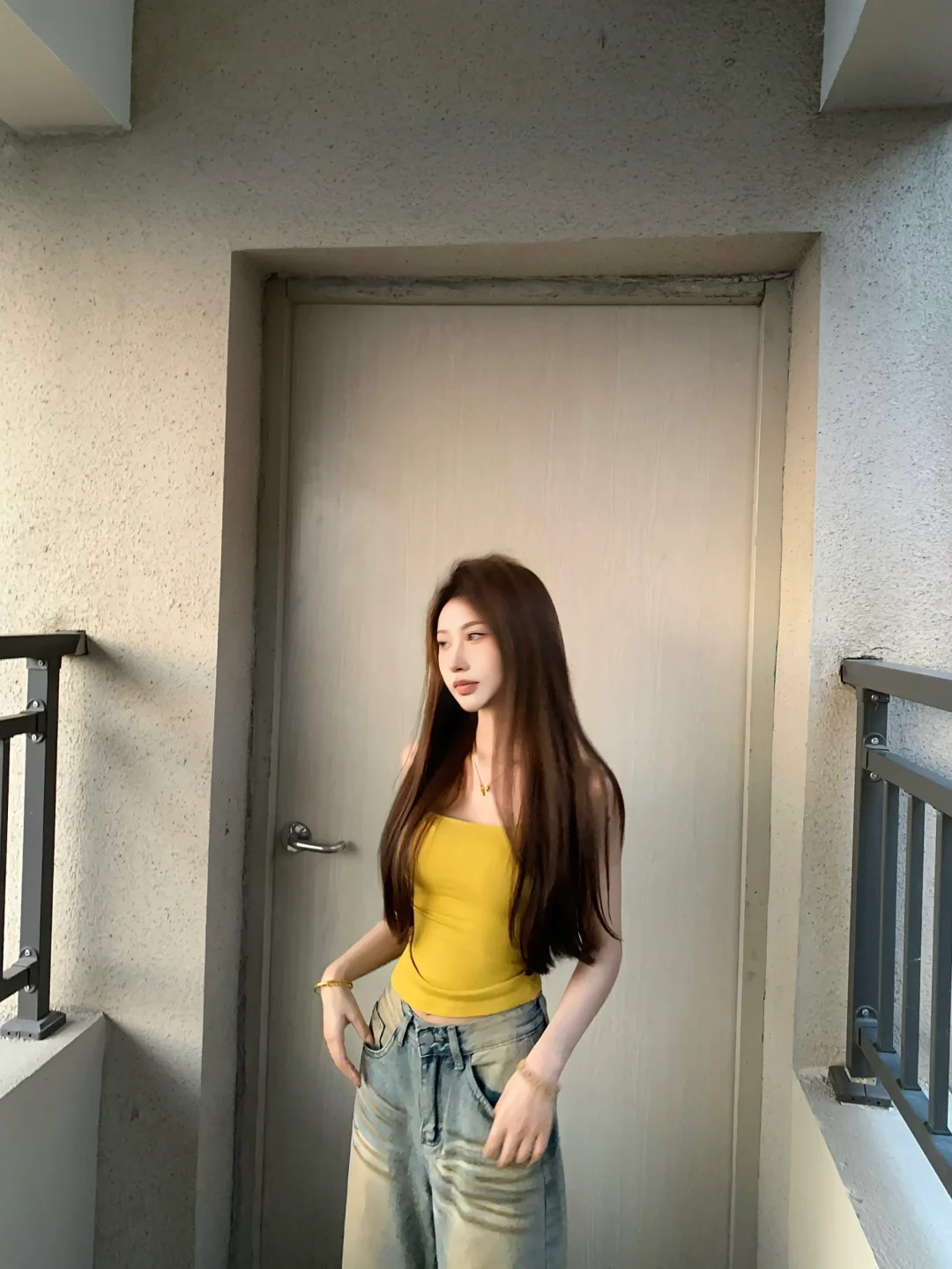 今日休闲辣妹风