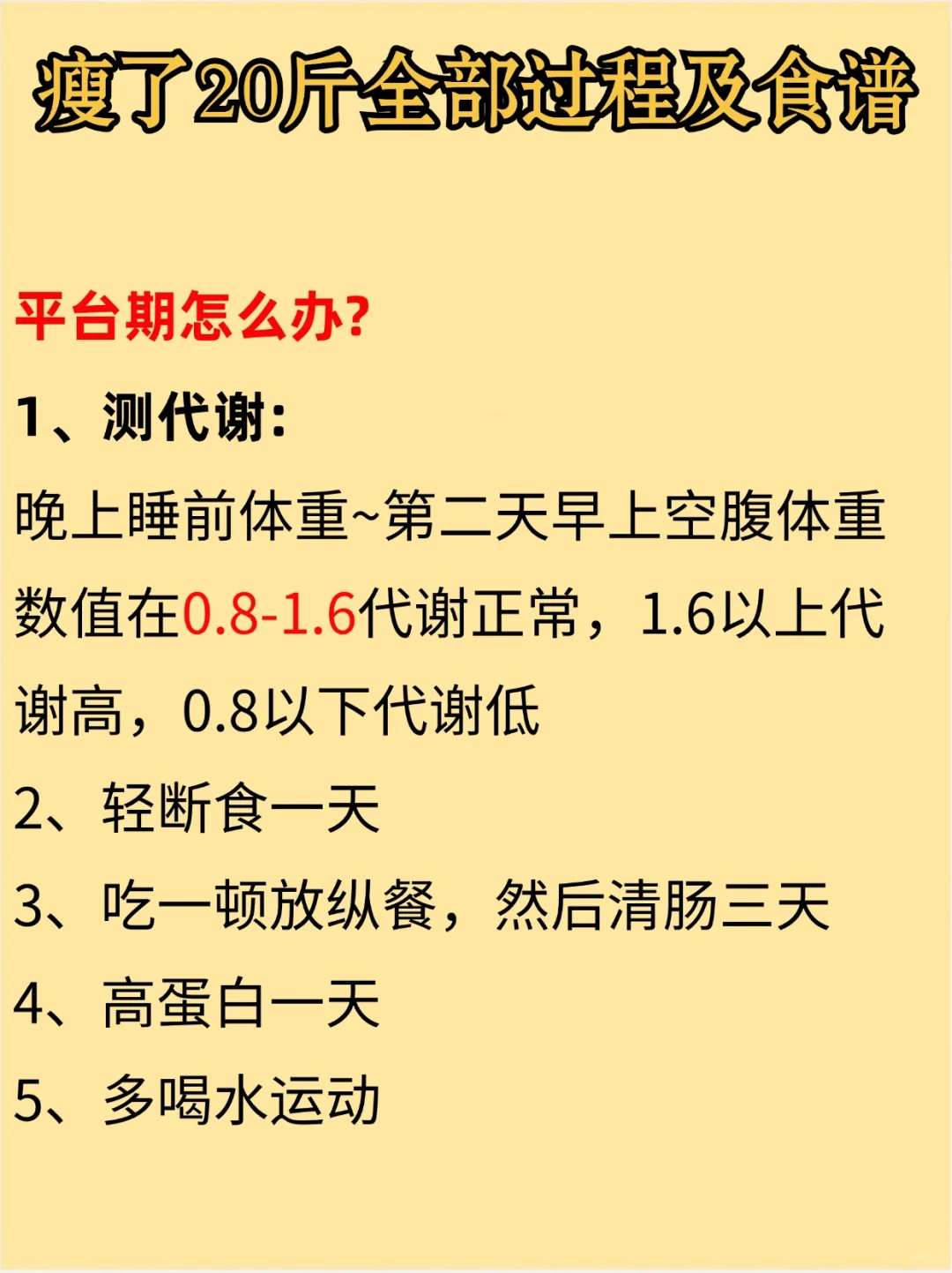 只用了16天就瘦了22斤❗适合100-180斤❗