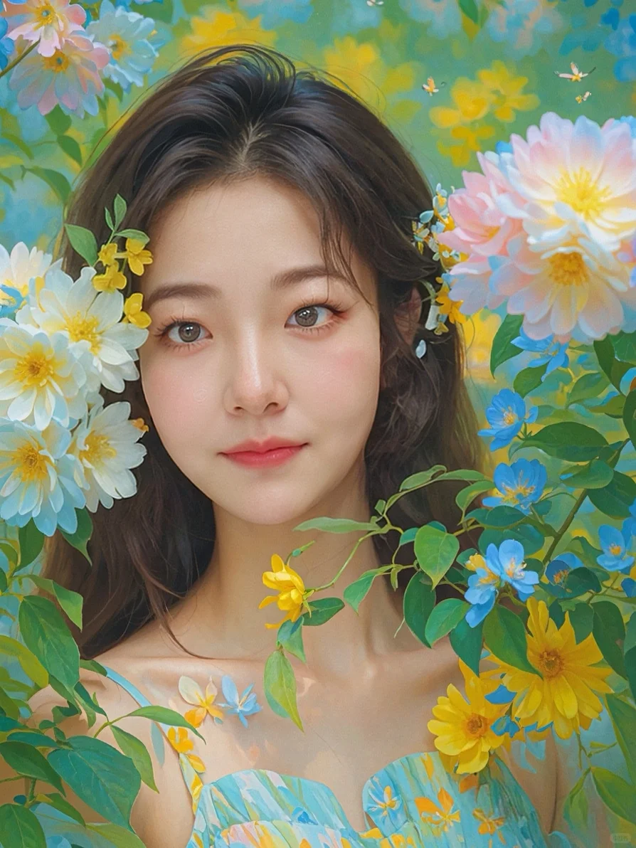 光与花的梦境，美醉了……