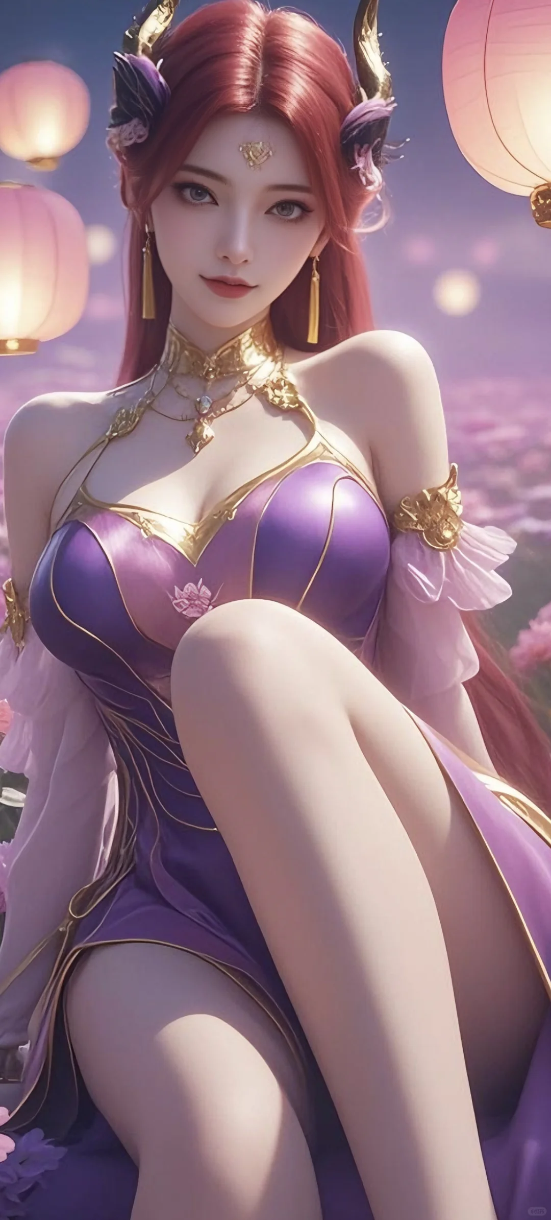 百炼成神#妖夜#国漫#国漫女神#3D动漫#纸壁